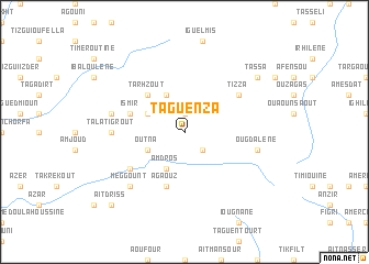 map of Taguenza