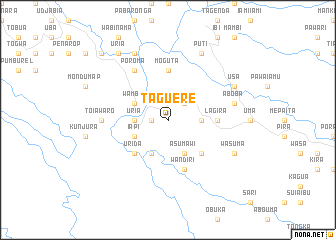 map of Taguere