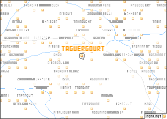 map of Taguergourt