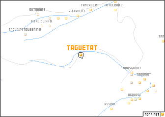 map of Taguetat