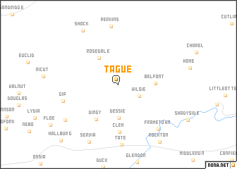 map of Tague