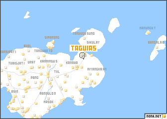 map of Taguias