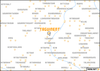 map of Taguinent