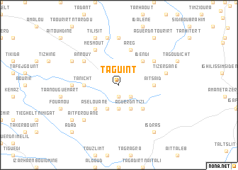 map of Taguint