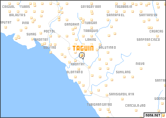 map of Taguin