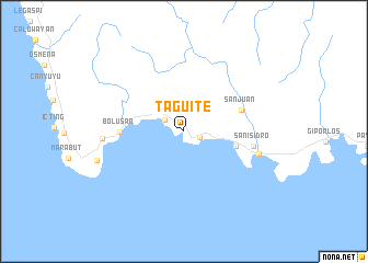 map of Taguite