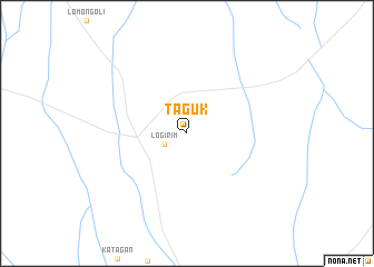 map of Taguk
