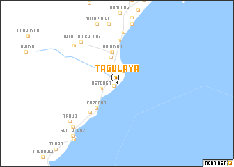 map of Tagulaya