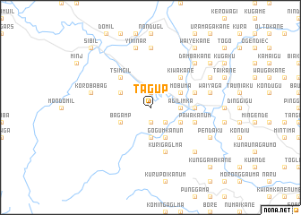 map of Tagup