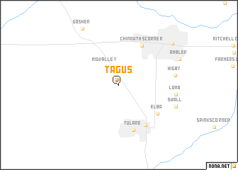 map of Tagus