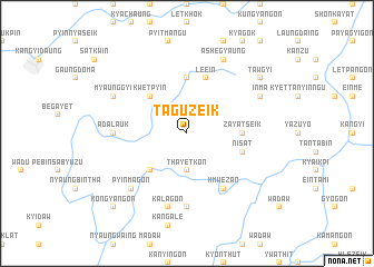 map of Taguzeik