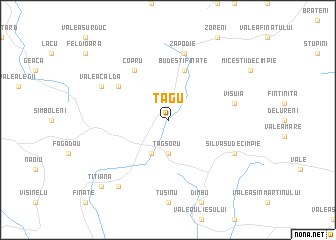map of Ţagu