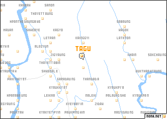 map of Tagu