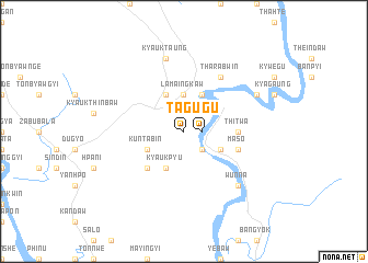 map of Tagu