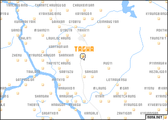 map of Tagwa