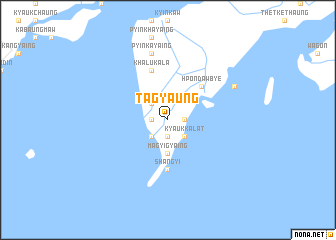 map of Tagyaung