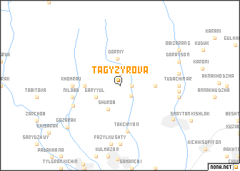 map of Tagy-Zyrova