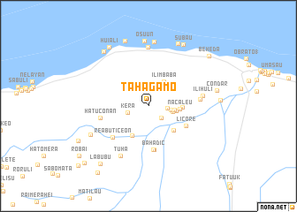 map of Tahagamo