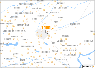 map of Tahaīl
