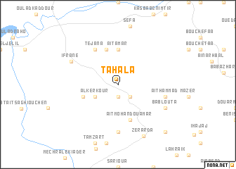 map of Tahala