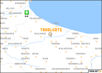 map of Tahalkats