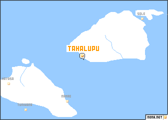 map of Tahalupu