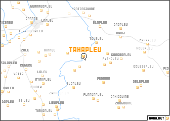 map of Tahapleu