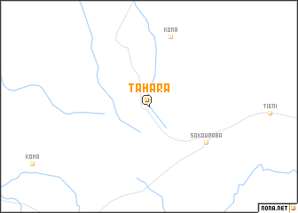 map of Tahara