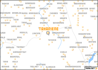 map of Tahariene