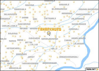 map of Tāhar Khurd