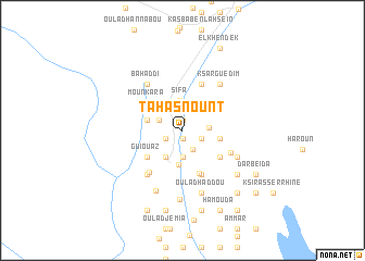 map of Tahasnount