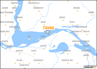 map of Tahau