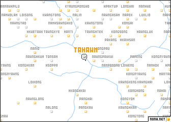 map of Tahawm