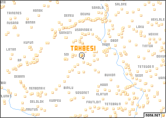 map of Tahbesi