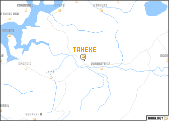 map of Taheke