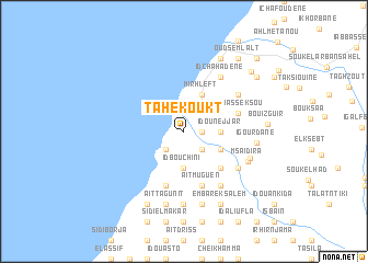 map of Tahekoukt