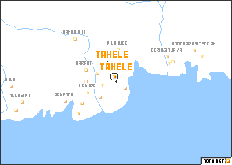 map of Tahele