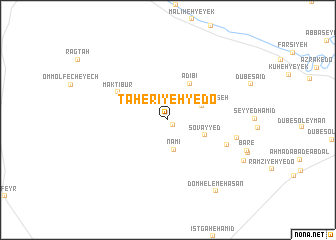 map of Ţāherīyeh-ye Do