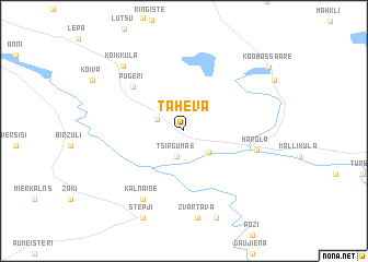 map of Taheva