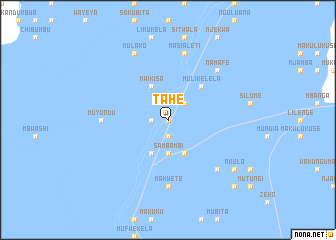 map of Tahe