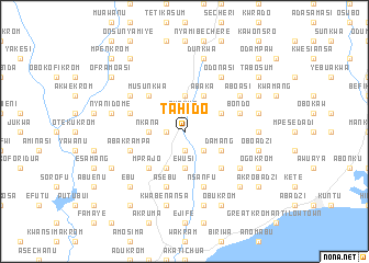 map of Tahido