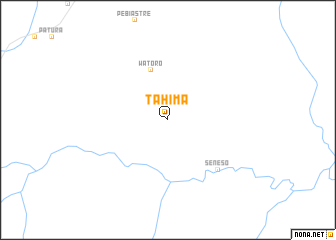 map of Tahima