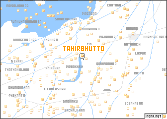 map of Tāhir Bhutto