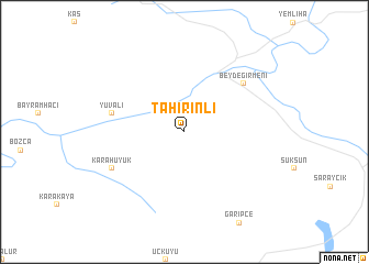 map of Tahirinli