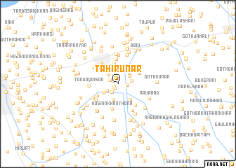 map of Tāhir Unar