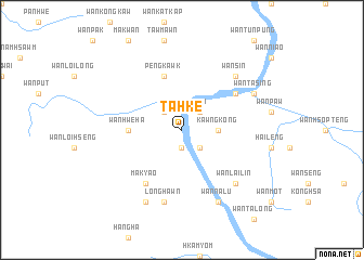 map of Tā Hkè