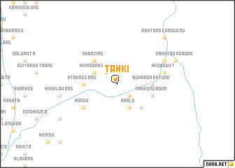 map of Tahki