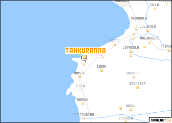 map of Tahkuranna
