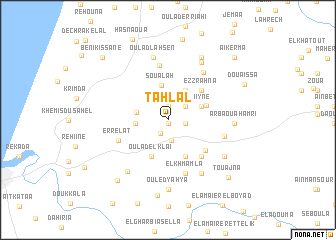 map of Tahlal