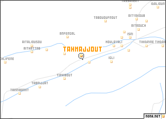 map of Tahmajjout